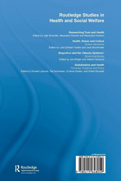 Produktbild: Globalization and Health