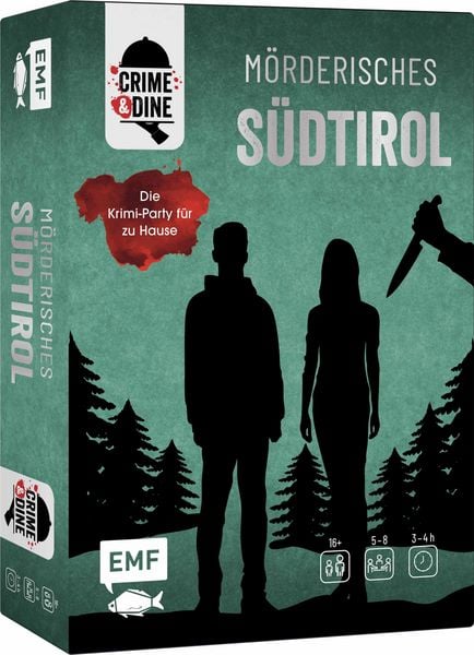 Produktbild: Crime & Dine &ndash; Das Krimi-Dinner-Set: M&ouml;rderisches S&uuml;dtirol