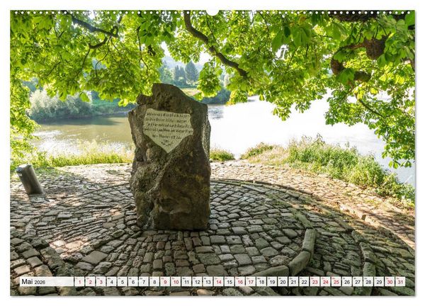 Produktbild: Das Weserbergland (hochwertiger Premium Wandkalender 2026 DIN A2 quer), Kunstdruck in Hochglanz