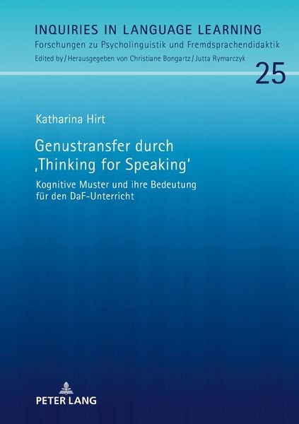 Produktbild: Genustransfer durch &laquo;Thinking for Speaking&raquo;