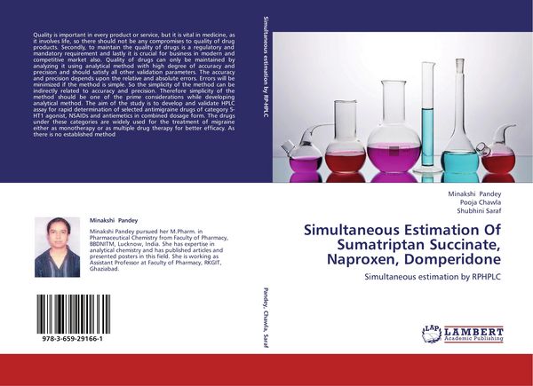 Produktbild: Simultaneous Estimation Of Sumatriptan Succinate, Naproxen, Domperidone