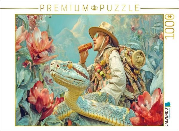 CALVENDO Puzzle Dschungelentdecker | 1000 Teile Lege-Größe 64x48cm Foto-Puzzle für glückliche Stunden