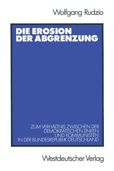 Produktbild: Die Erosion der Abgrenzung