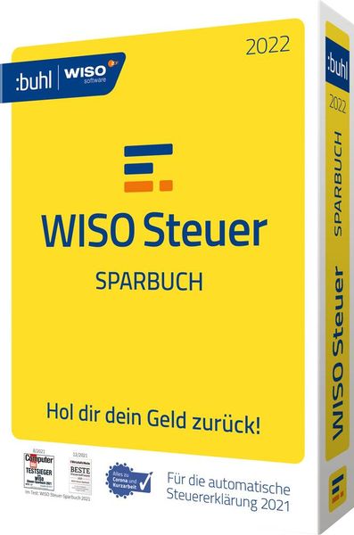 Produktbild: WISO Steuer-Sparbuch 2022