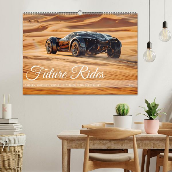 Produktbild: Future Rides (Wandkalender 2026 DIN A2 quer), CALVENDO Monatskalender