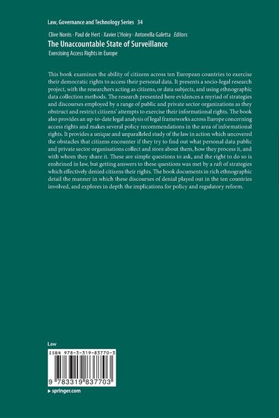 Produktbild: The Unaccountable State of Surveillance