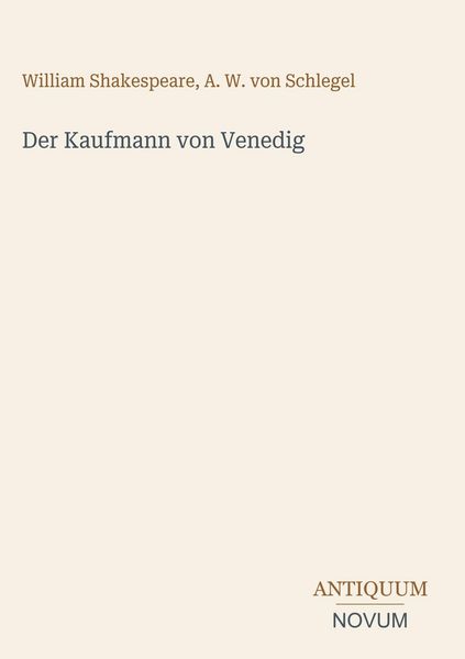 Produktbild: Der Kaufmann von Venedig