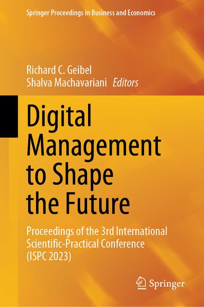 Produktbild: Digital Management to Shape the Future