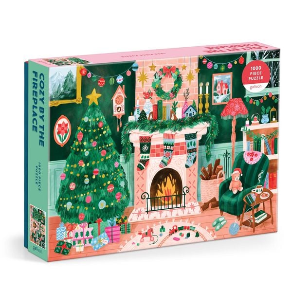 Produktbild: Cozy by the Fireplace 1000 Piece Puzzle