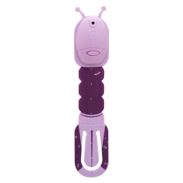 Produktbild: Flexilight Pals Leselicht (Aliens) - lila - 2 in 1 Leselampe & Lesezeichen - LED Leselicht - Geschenk für Leser, Buchliebhaber - Deutsche Ausgabe