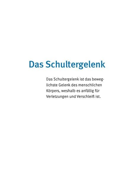 Produktbild: Experten-Sprechstunde Schulter