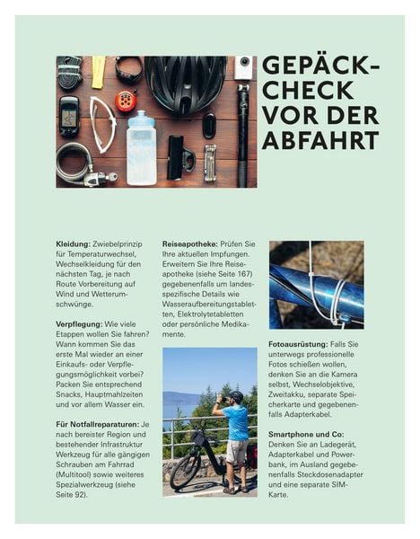 Produktbild: Radreisen mit dem E-Bike