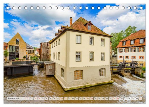 Produktbild: Bamberg Impressionen (Tischkalender 2026 DIN A5 quer), CALVENDO Monatskalender
