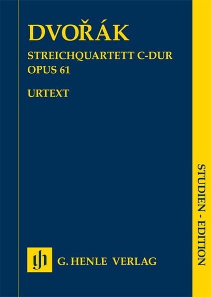 Produktbild: Anton&iacute;n Dvor&aacute;k - Streichquartett C-dur op. 61