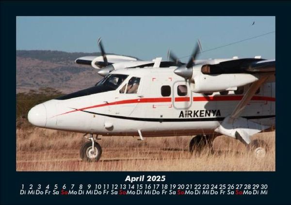 Produktbild: Flugzeuge 2025 Fotokalender DIN A5