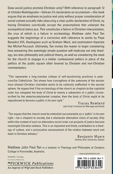 Produktbild: Justice, Unity, and the Hidden Christ