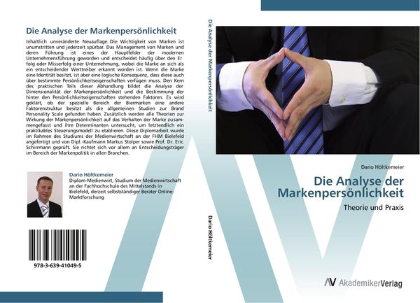 Produktbild: Die Analyse der Markenpers&ouml;nlichkeit