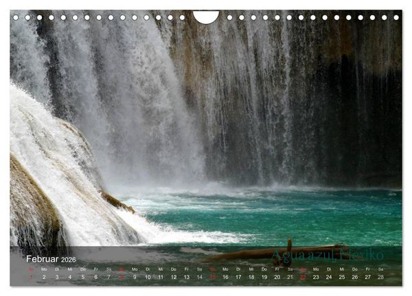 Produktbild: Von Mexiko nach Panama in 12 Monaten (Wandkalender 2026 DIN A4 quer), CALVENDO Monatskalender