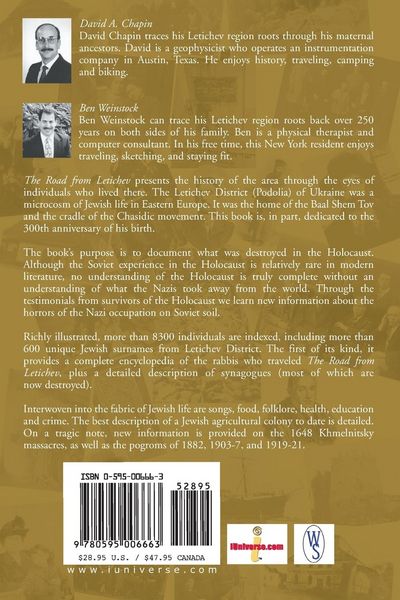 Produktbild: The Road from Letichev, Volume 1