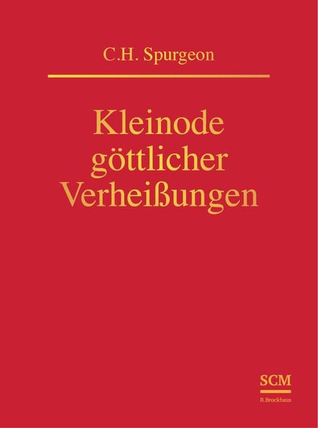 Kleinode göttlicher Verheißungen, Paperback von Charles Haddon Spurgeon, R.Brockhaus, 978-3-417-26251-3