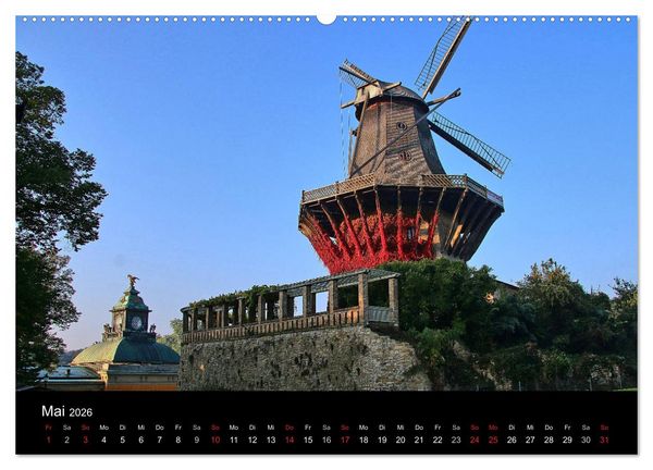 Produktbild: Potsdam 2026 (Wandkalender 2026 DIN A2 quer), CALVENDO Monatskalender