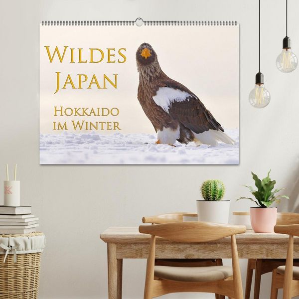 Produktbild: Wildes Japan - Hokkaido im Winter (Wandkalender 2026 DIN A2 quer), CALVENDO Monatskalender