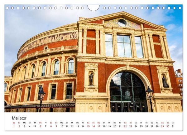Produktbild: London, bunt und sch&ouml;n! (Wandkalender 2027 DIN A4 quer), CALVENDO Monatskalender