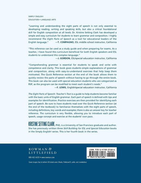 Produktbild: Eight Parts of Speech