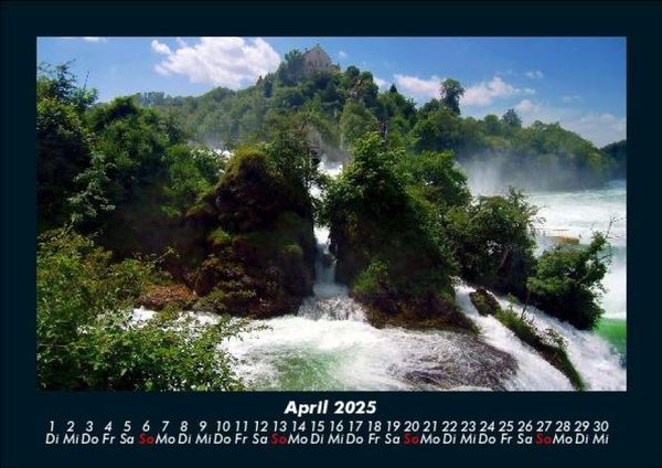 Produktbild: Wasserf&auml;lle 2025 Fotokalender DIN A5