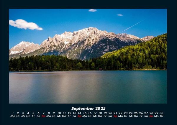 Produktbild: Die Seen der Erde 2025 Fotokalender DIN A4