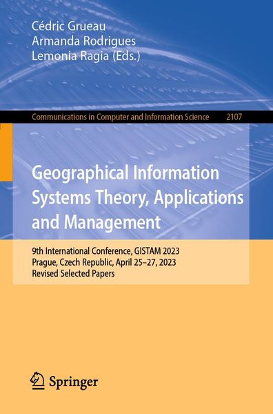 Produktbild: Geographical Information Systems Theory, Applications and Management