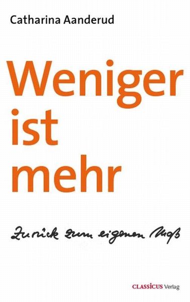 Produktbild: Weniger ist mehr