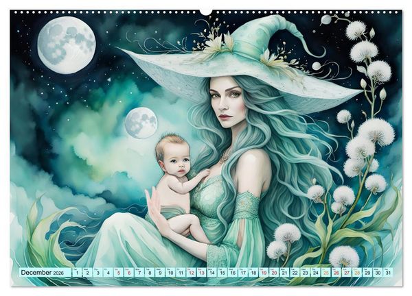 Produktbild: Enchantress of nature (High Quality Premium Wall Calendar 2026 DIN A2 landscape),CALVENDO 12 Month Wall Calendar