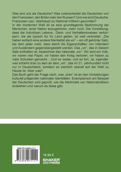 Produktbild: Nationale Identit&auml;t