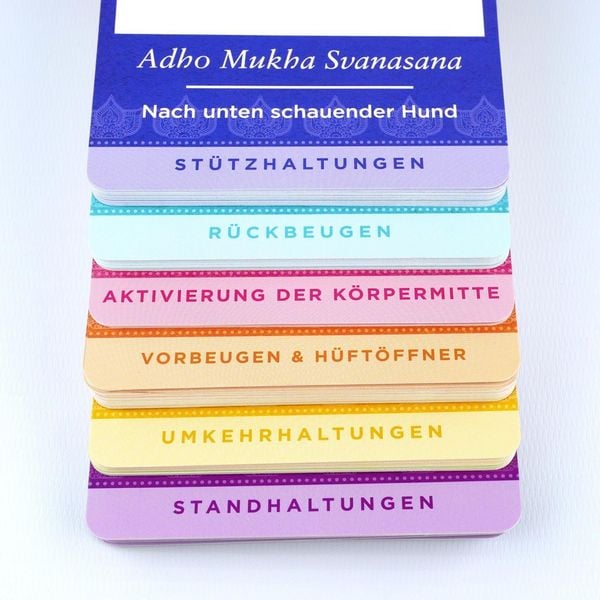 Produktbild: Yoga-Workouts gestalten &ndash; Kartenset