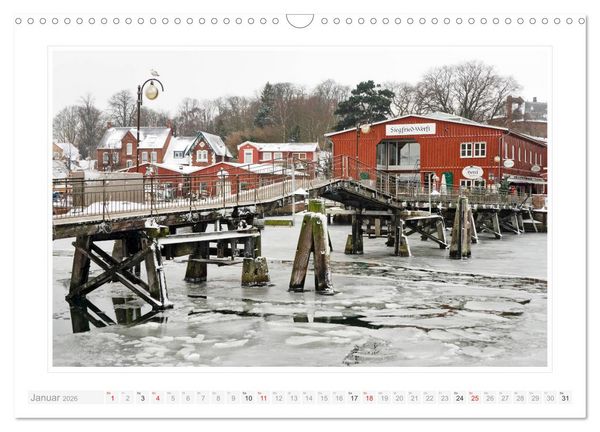 Produktbild: Eckernf&ouml;rder Impressionen (Wandkalender 2026 DIN A3 quer), CALVENDO Monatskalender