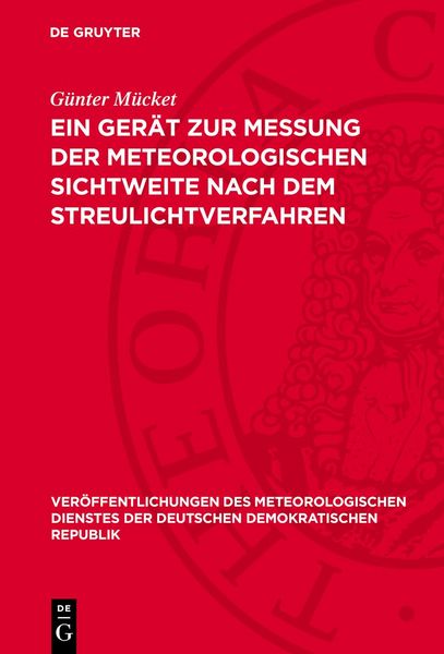 Produktbild: Ein Ger&auml;t zur Messung der meteorologischen Sichtweite nach dem Streulichtverfahren