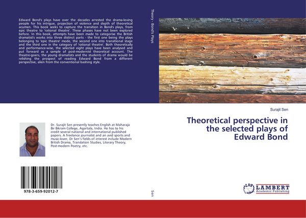 Produktbild: Theoretical perspective in the selected plays of Edward Bond