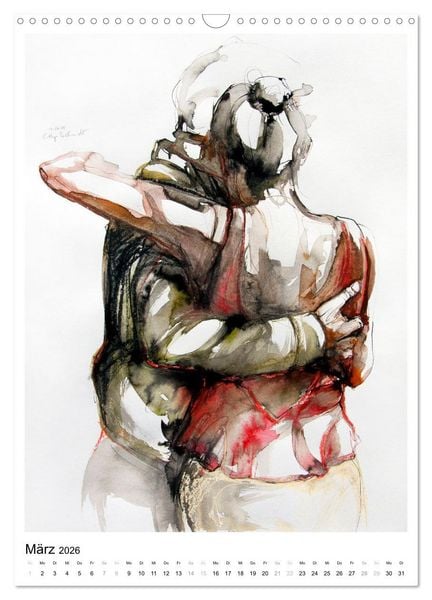 Produktbild: Tango Argentino - Zauber der Umarmung (Wandkalender 2026 DIN A3 hoch), CALVENDO Monatskalender