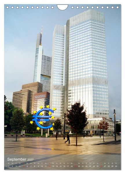Produktbild: Frankfurter Pflaster (Wandkalender 2027 DIN A4 hoch), CALVENDO Monatskalender