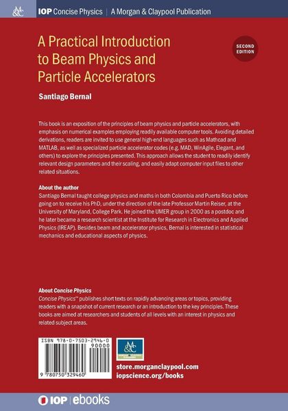 Produktbild: A Practical Introduction to Beam Physics and Particle Accelerators, 2nd Edition