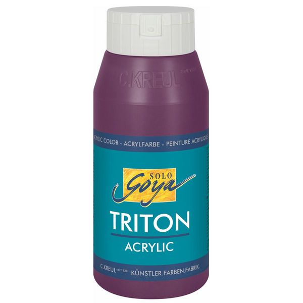 Produktbild: KREUL Acrylfarbe SOLO Goya TRITON aubergine 750ml Flasche