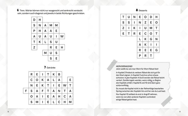 Produktbild: Wort f&uuml;r Wort &ndash; L&ouml;se das vertrackte W&ouml;rterwirrwarr! R&auml;tselbuch f&uuml;r Logikfans