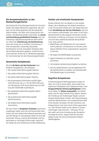 Produktbild: &Uuml;bungsmaterial f&uuml;r Vorschulkinder
