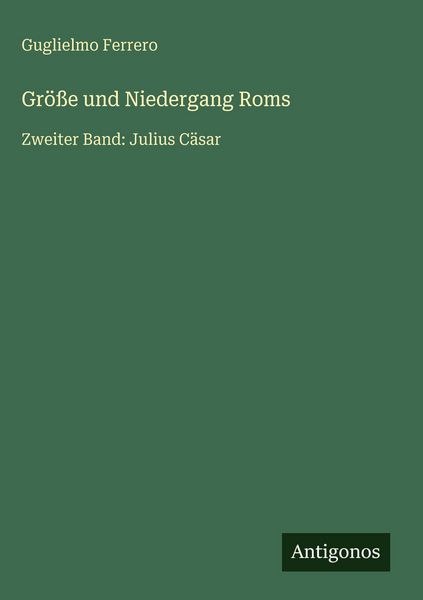 Produktbild: Gr&ouml;&szlig;e und Niedergang Roms