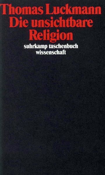 Produktbild: Die unsichtbare Religion
