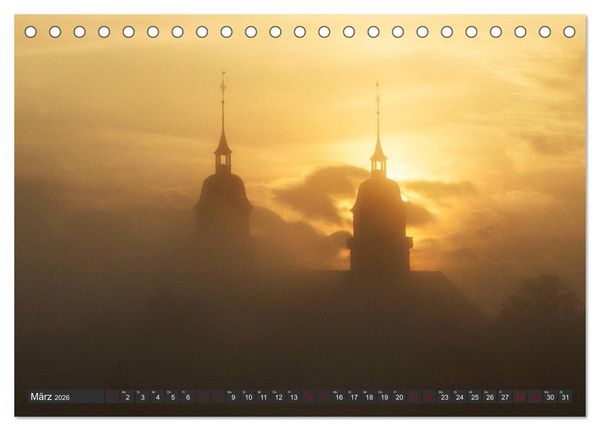 Produktbild: Freudenstadt-Impressionen (Tischkalender 2026 DIN A5 quer), CALVENDO Monatskalender