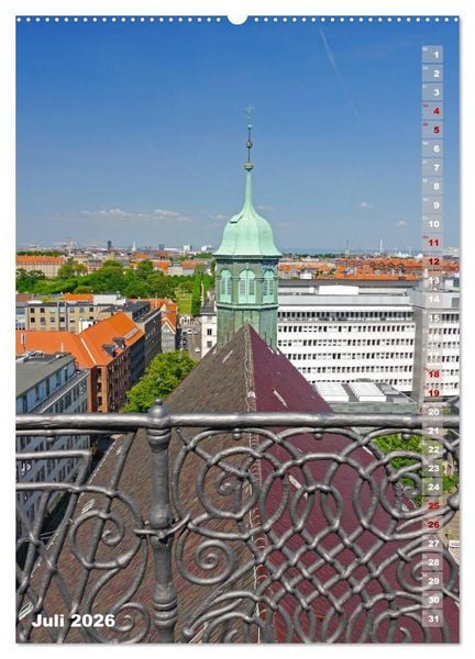 Produktbild: Kopenhagen. Skandinavische Sch&ouml;ne (Wandkalender 2026 DIN A2 hoch), CALVENDO Monatskalender