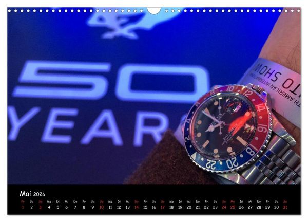 Produktbild: Watch Wristshots Worldwide (Wandkalender 2026 DIN A3 quer), CALVENDO Monatskalender