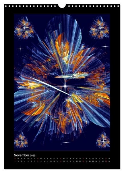 Produktbild: Kunstkalender 2026 (Wandkalender 2026 DIN A3 hoch), CALVENDO Monatskalender